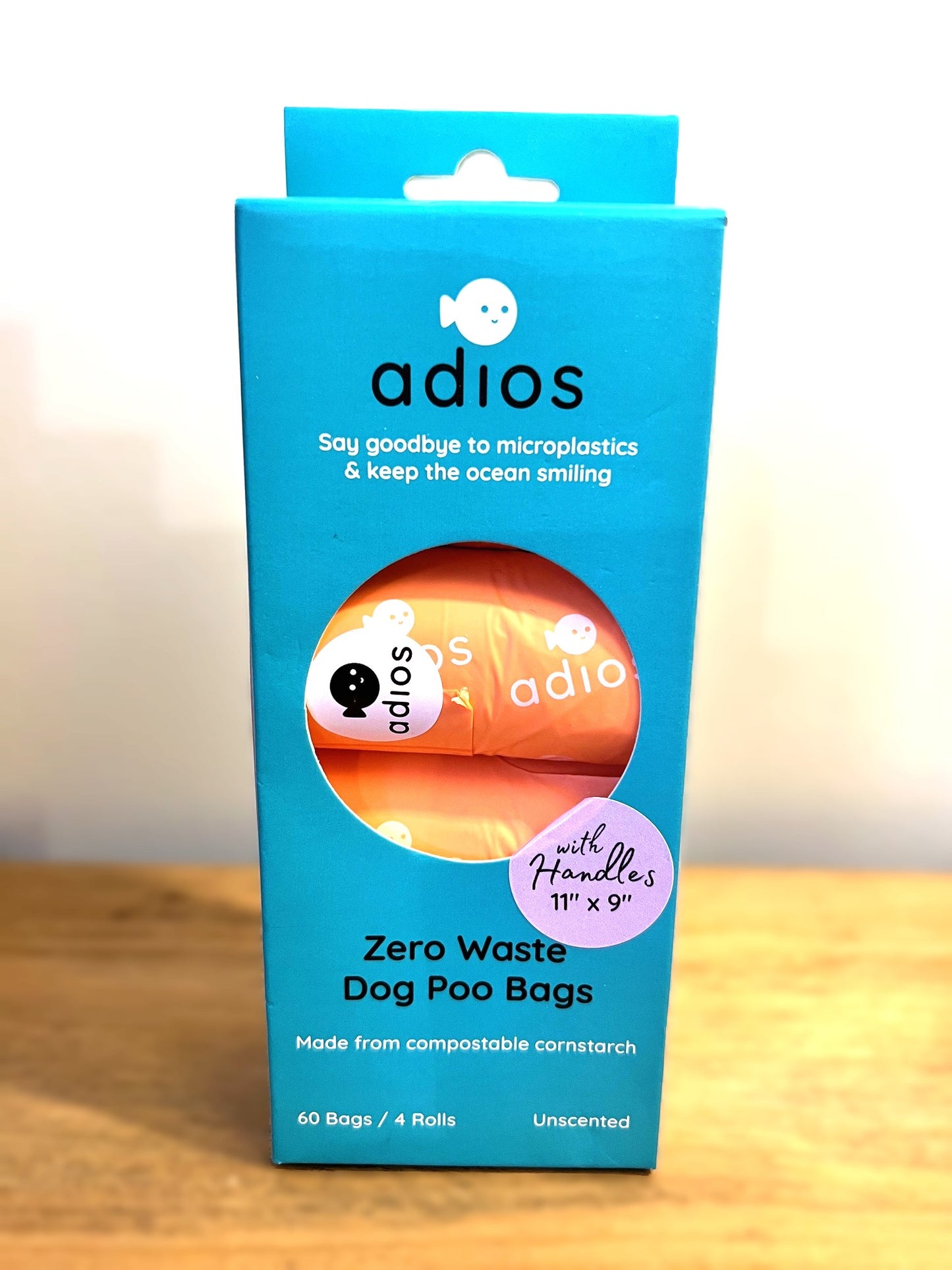 Adios Zero Waste Dog Poo Bags