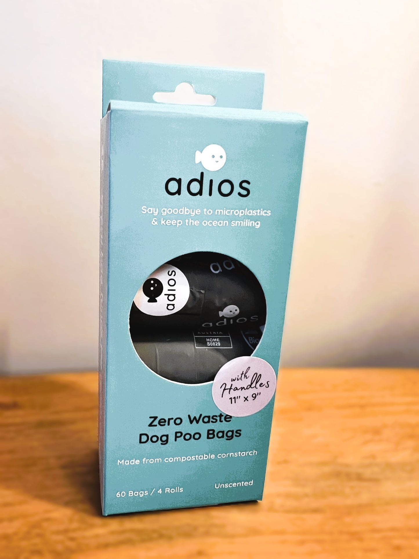 Adios Zero Waste Dog Poo Bags