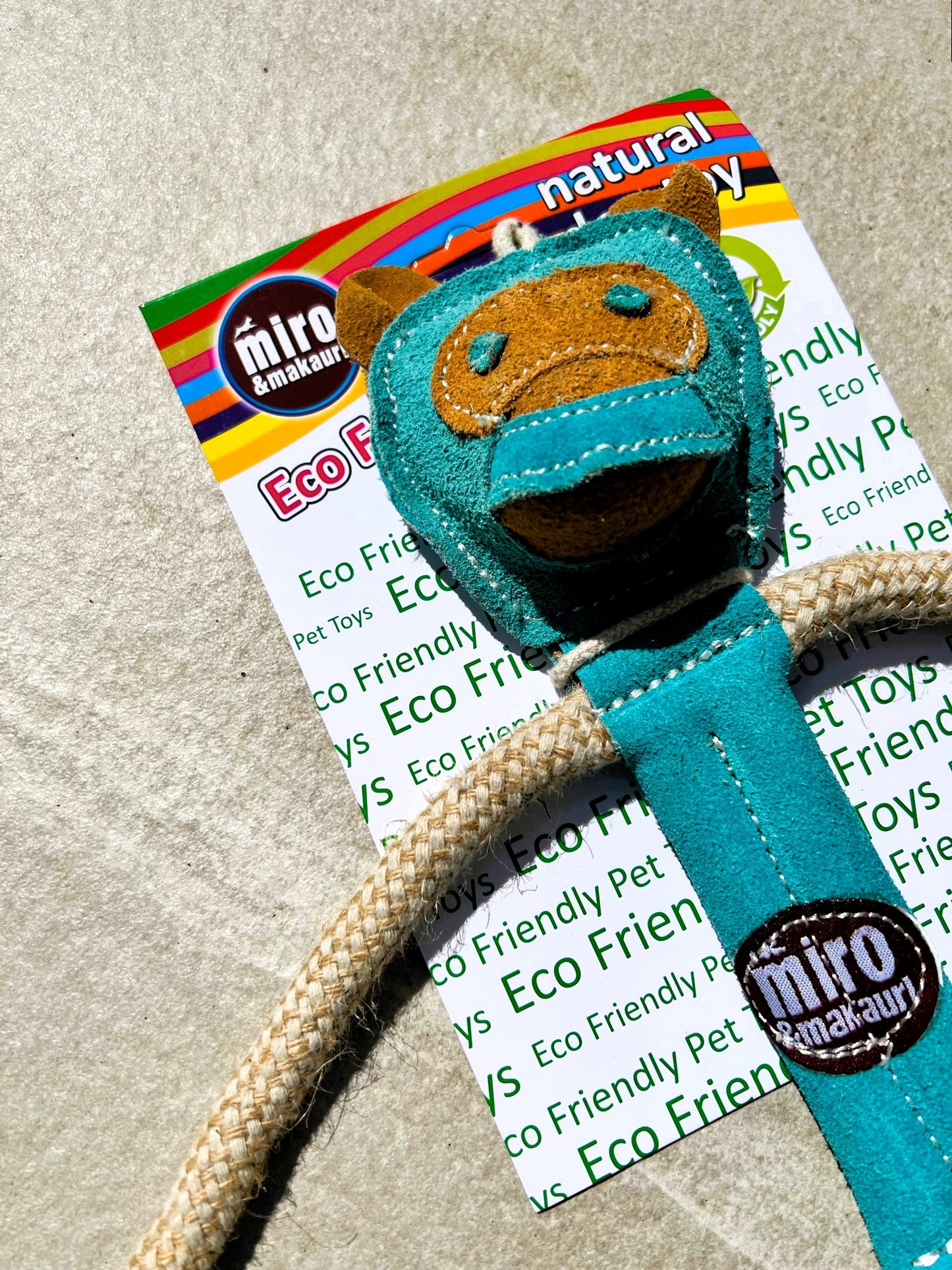 Milo the Monkey  - Eco Friendly Pet Toy