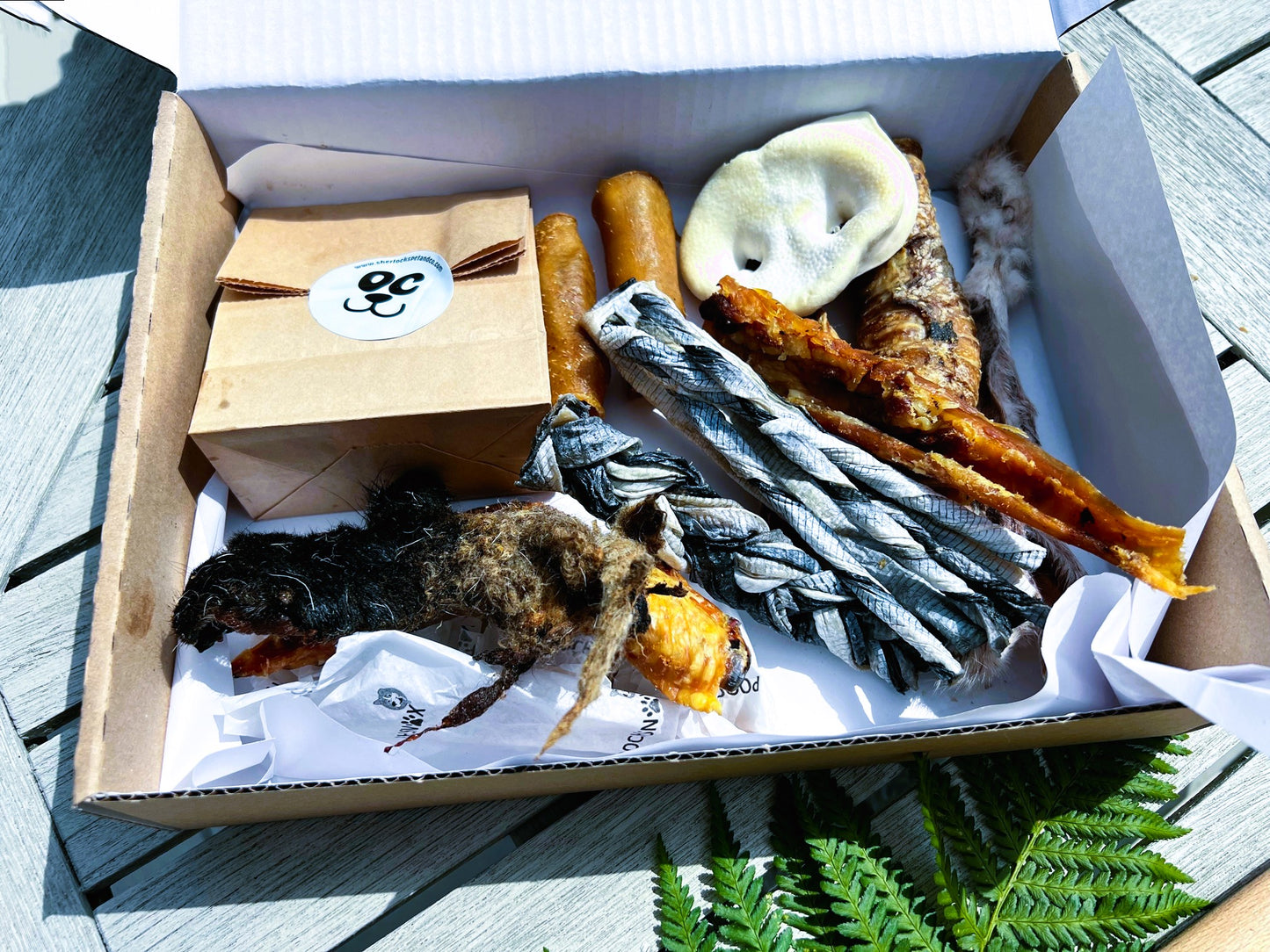 Natural Dog Treat Gift Box