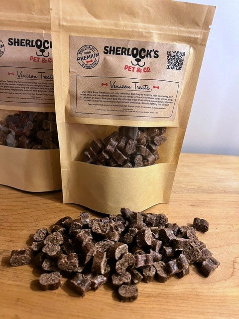 100% Premium Venison Treats